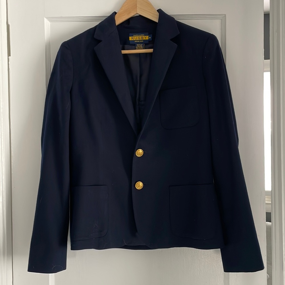 Ralph Lauren RUGBY 100% Wool Blazer